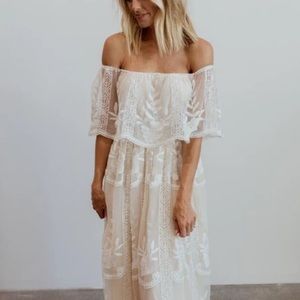 NWT Baltic Born Lace Maxi Dress